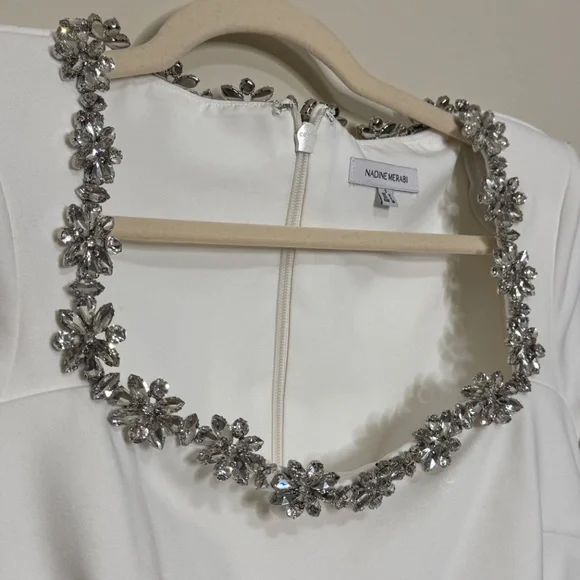 Nadine Merabi Kimberly White Dress - Picture 11 of 13